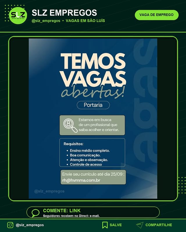 Abertas Portaria Estamos em Busca de Um