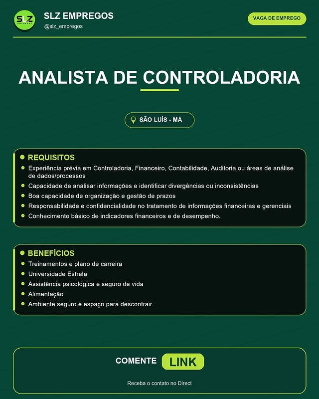 Analista de Controladoria