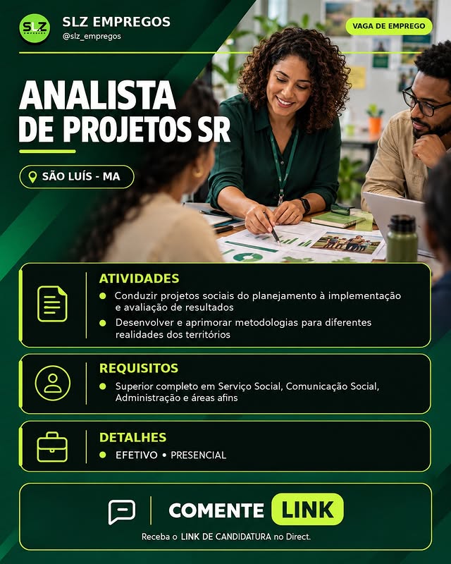Analista de Projetos Sr