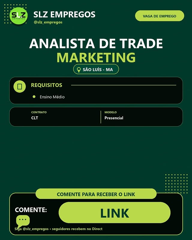 ANALISTA DE TRADE MARKETING