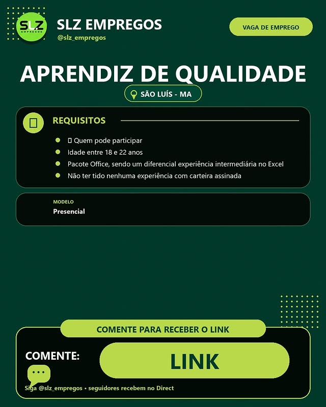 Aprendiz de Qualidade