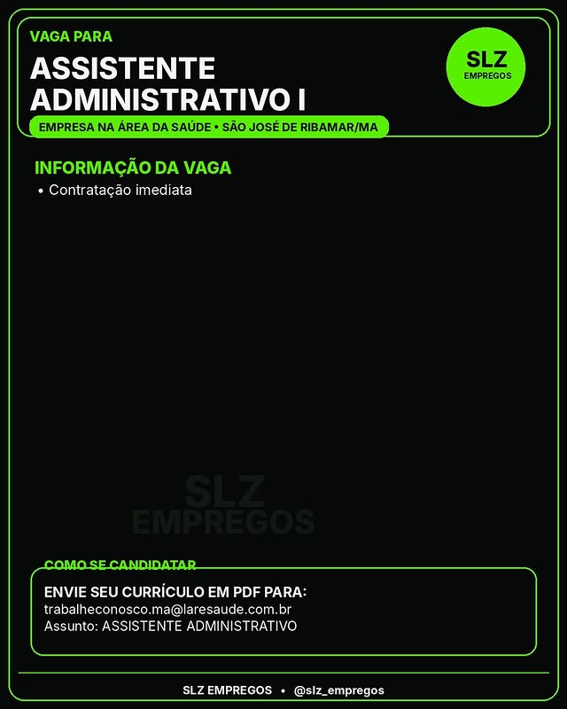 Assistente Administrativo I