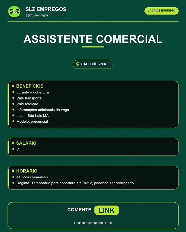 Assistente Comercial