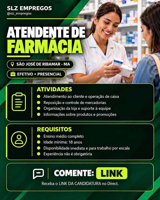 Atendente de Farmácia