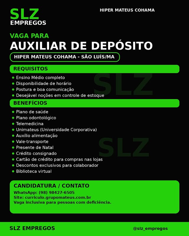 Auxiliar de Depósito