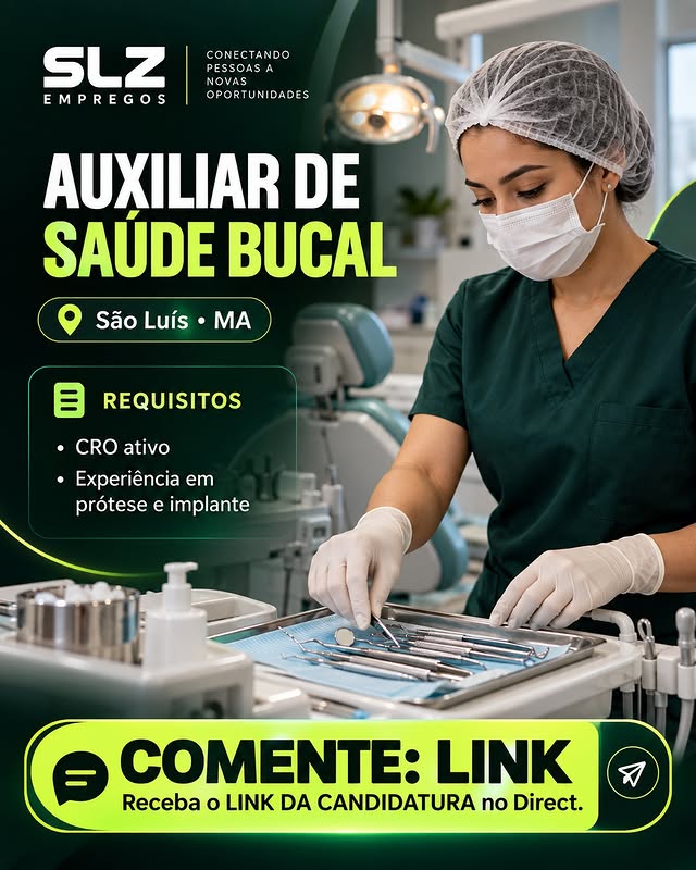 AUXILIAR DE SAÚDE BUCAL