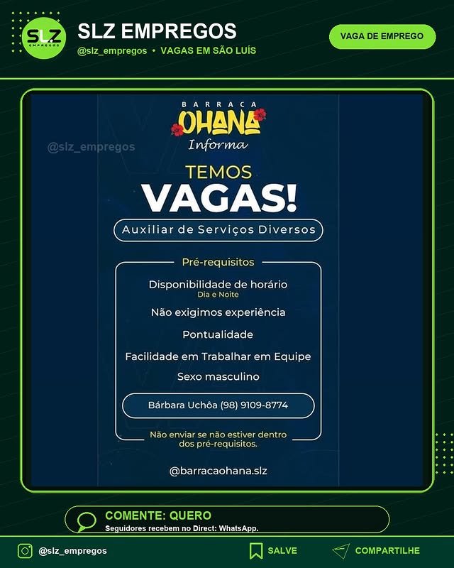 Auxiliar de Servicos Diversos Pre