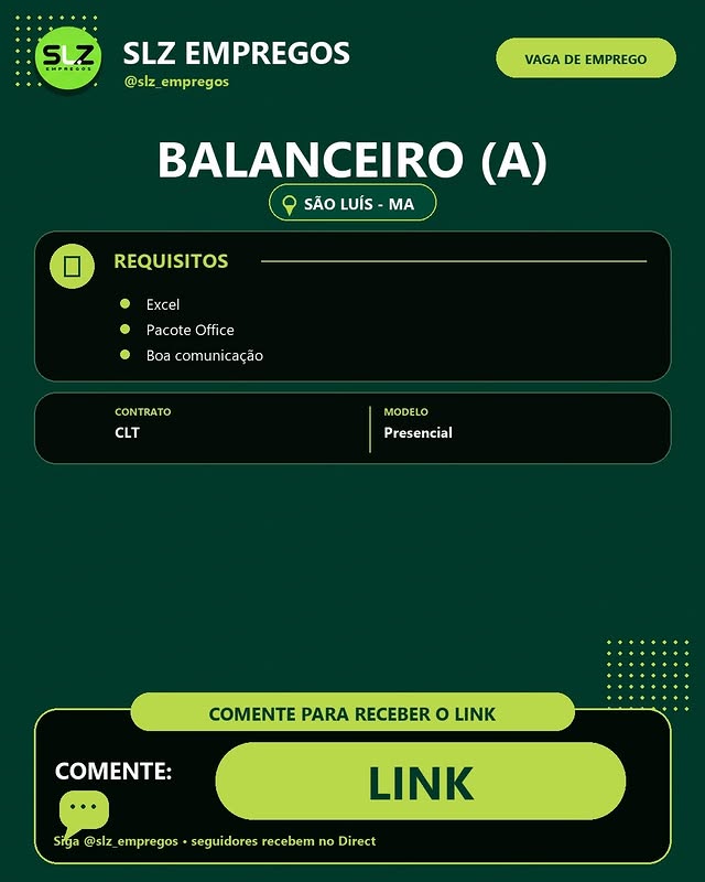 Balanceiro (a)