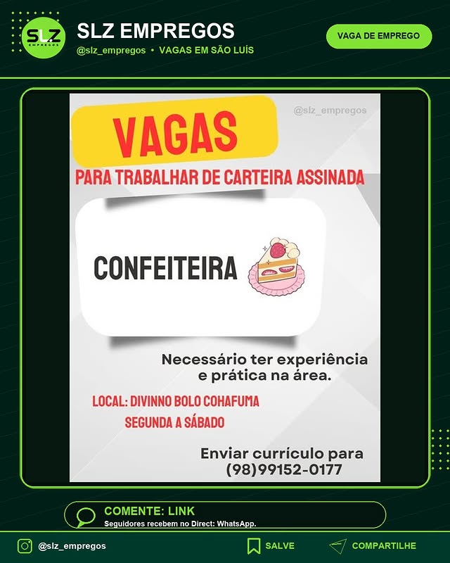 Confeiteira Sao Luis Publicidade Saoluis Slz Maranhao