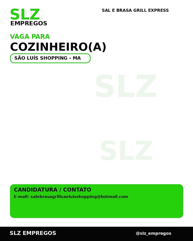Cozinheiro(a)