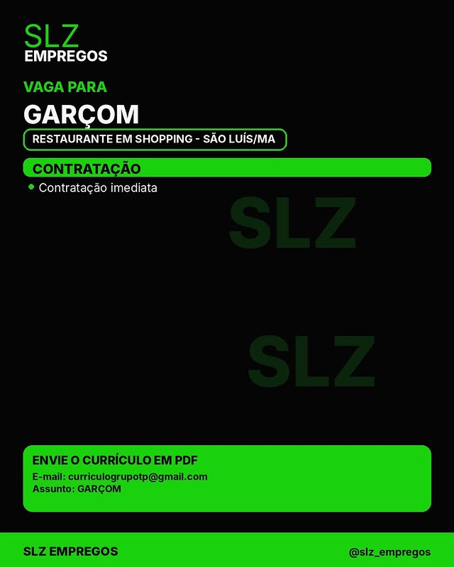 Dcjss4Qeyvs Garcom