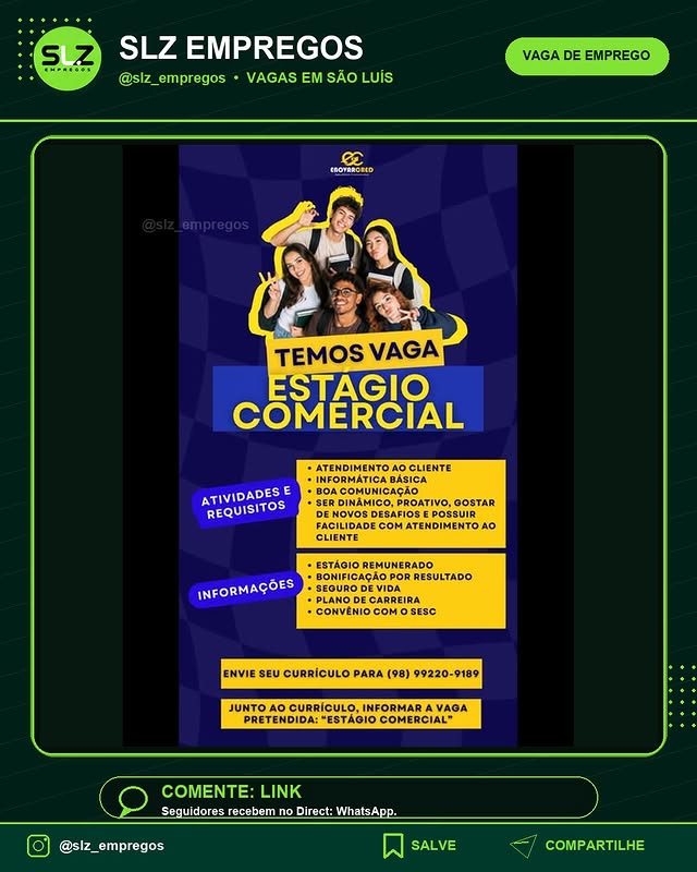 Estagio Comercial