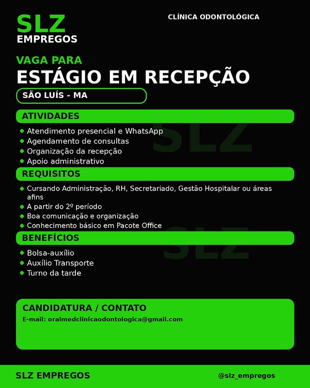 Estágio em Recepção