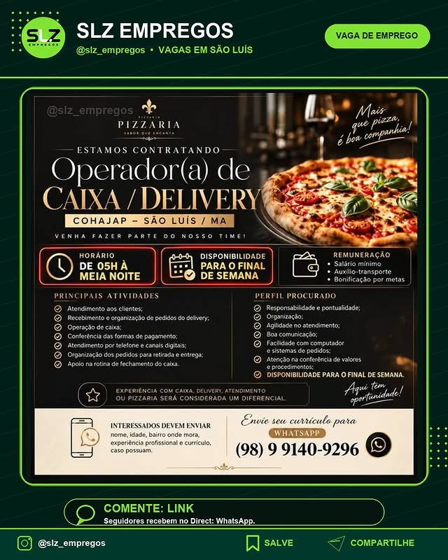 Estamos Com Oportunidade para Operador A De