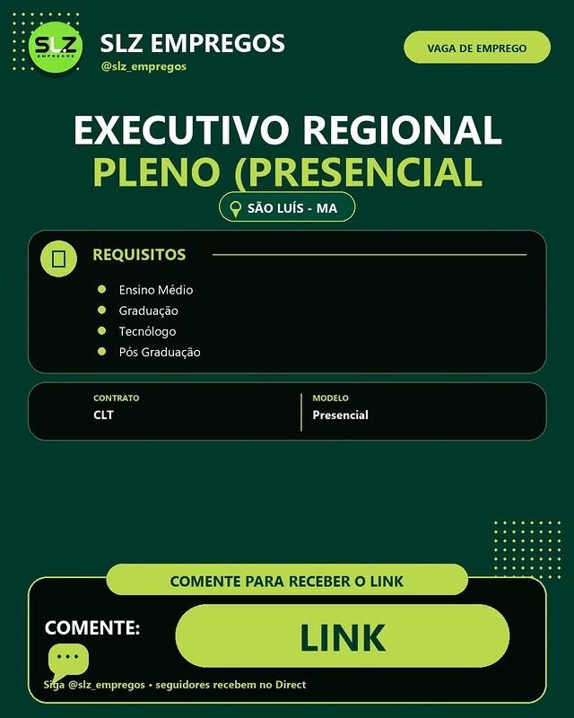 Executivo Regional Pleno (Presencial - São Luís/MA)