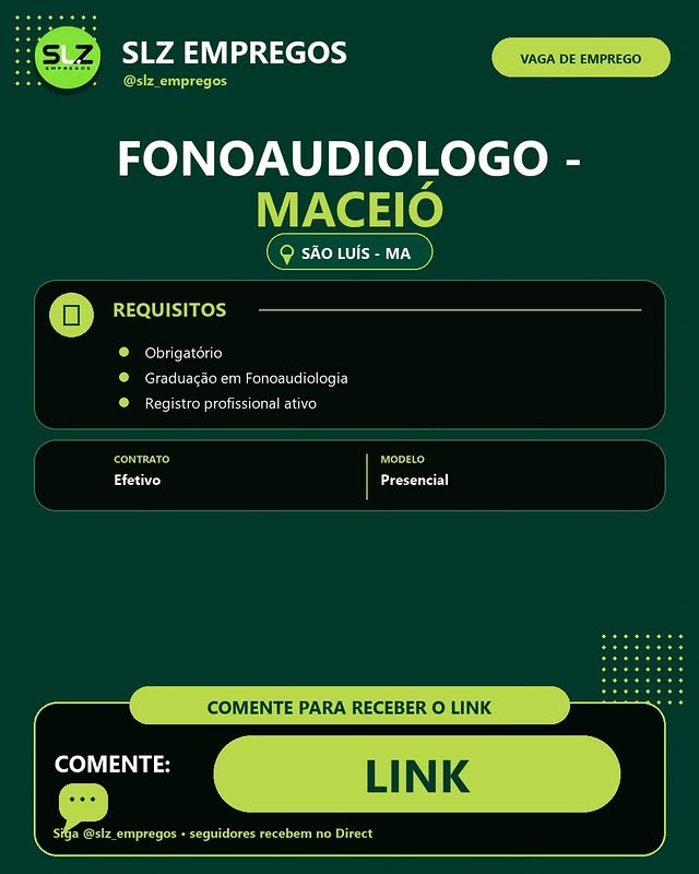 FONOAUDIOLOGO - MACEIÓ