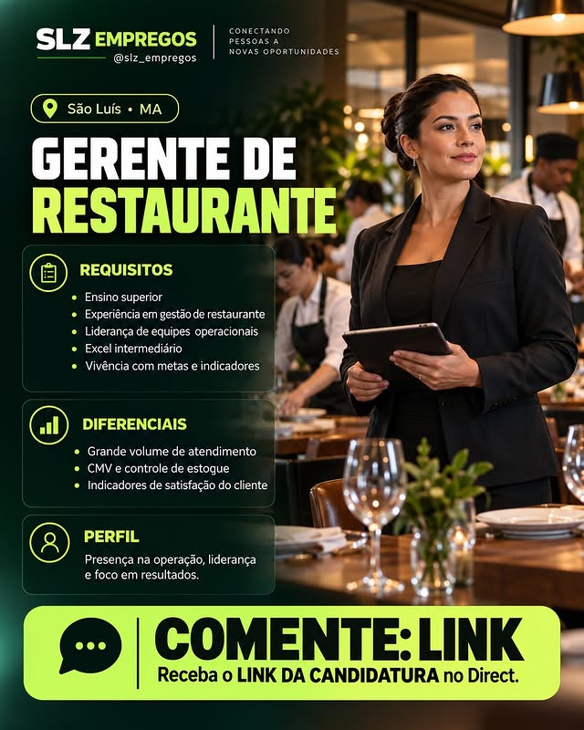 GERENTE DE RESTAURANTE