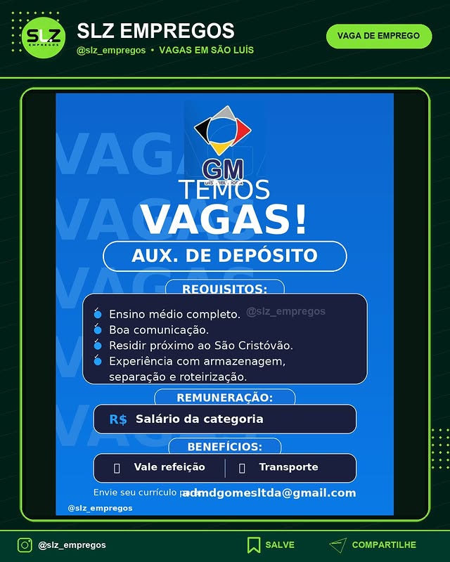 Gm Distribuidora Aux Deposito Feed