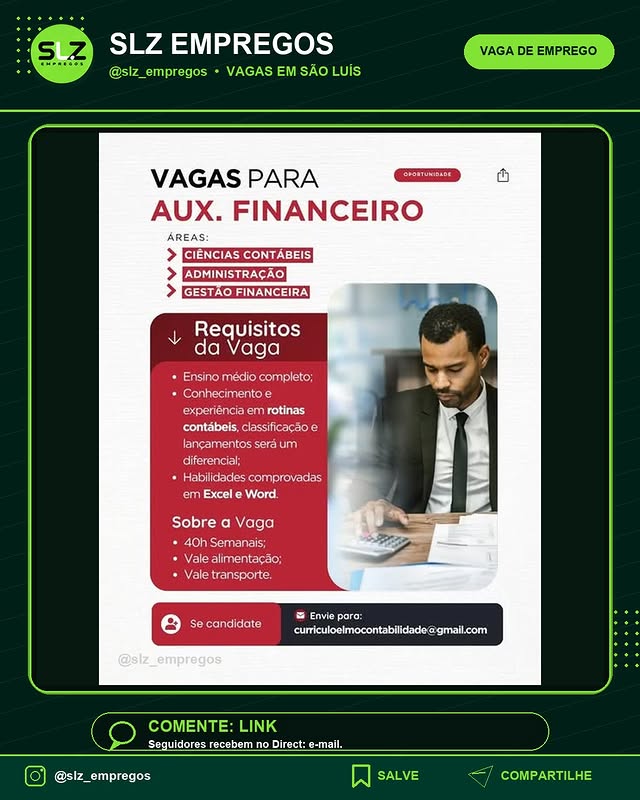 Iliar Financeiro Oportunidade para Profissionais das Areas