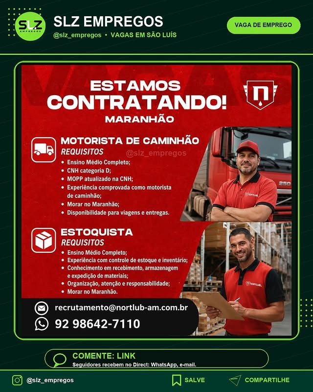 Maranhao N Motorista de Caminhao