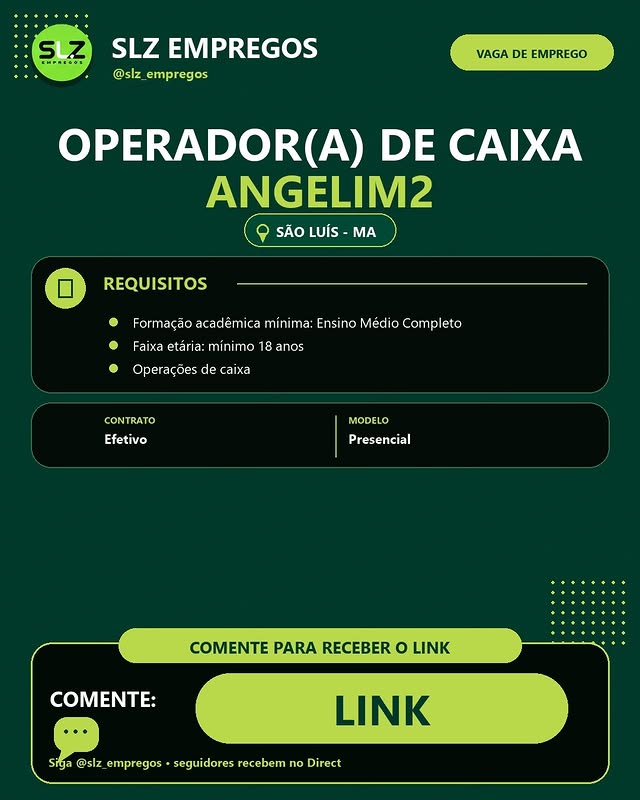 Operador(a) de Caixa angelim2