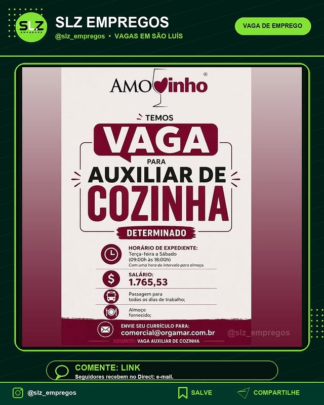 Para Auxiliar de Cozinha Determinado Horario Horariodeexpediente