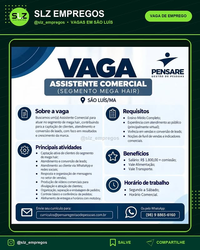 Pensare Gestaodepessoas Vaga