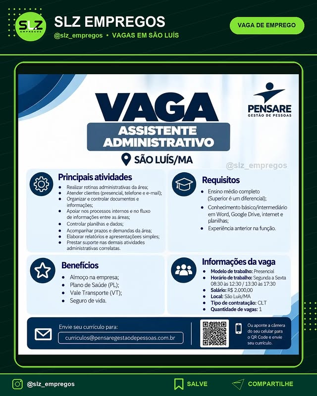 Pensare Gestaodepessoas Vaga
