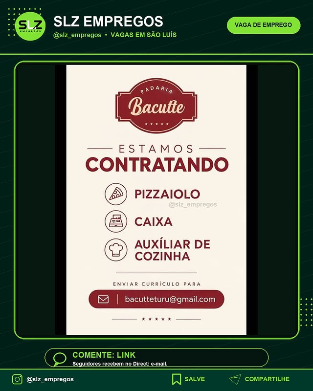 Pizzaiolo H Caixa Auxiliar de Cozinha