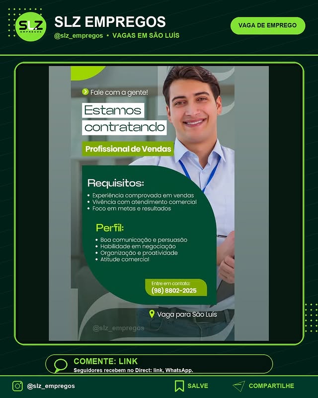 Profissional de Vendas