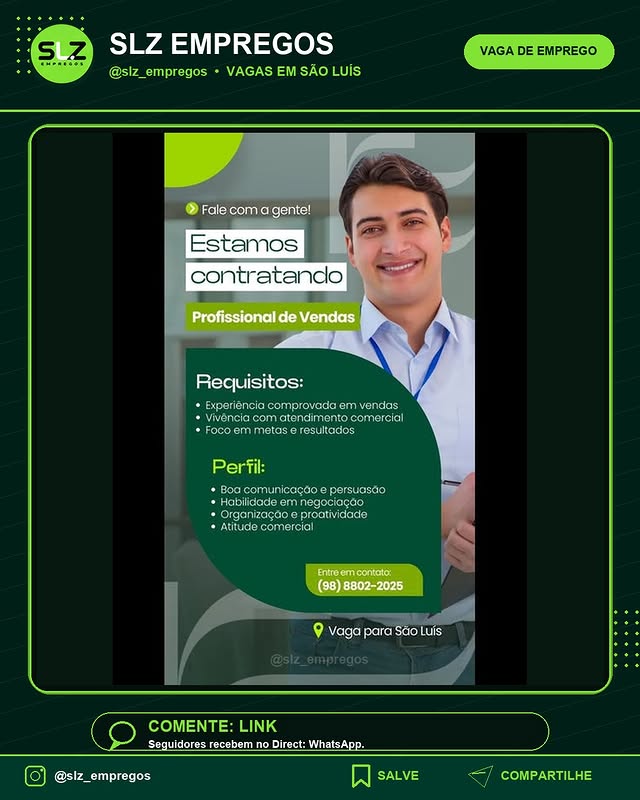 Profissional de Vendas