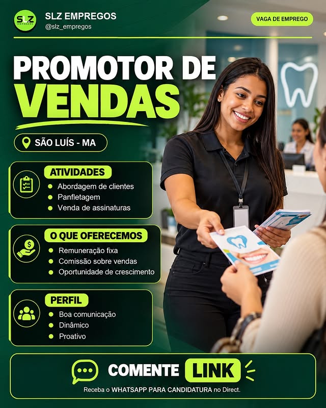 PROMOTOR DE VENDAS