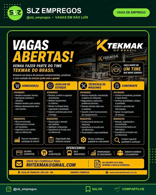 Sao Luis Ma Publicidade Vagas Emprego Slzvagas Maranhao