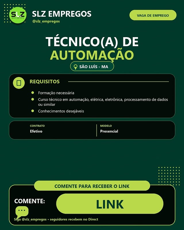 Técnico(a) de Automação
