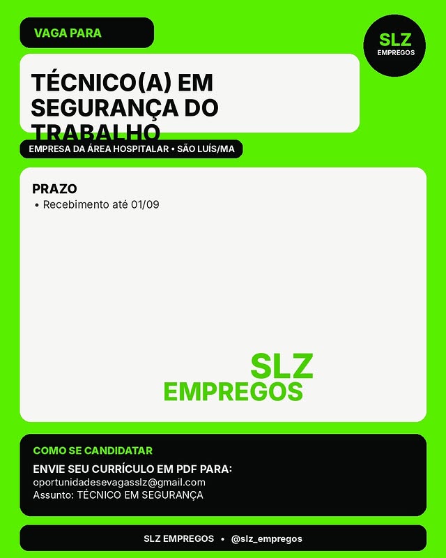 Tecnico Seguranca Trabalho