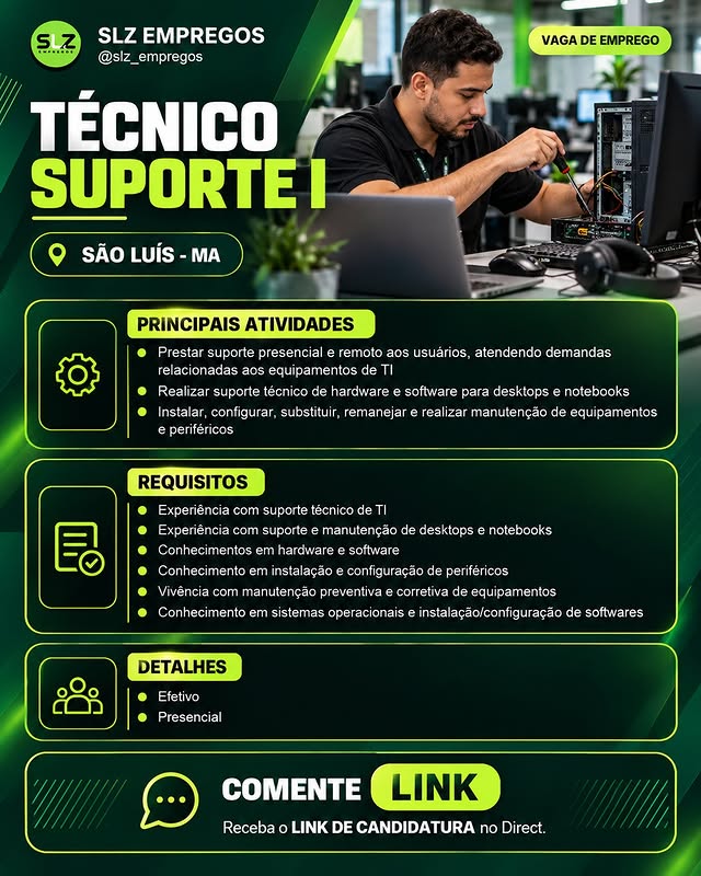 Tecnico Suporte I