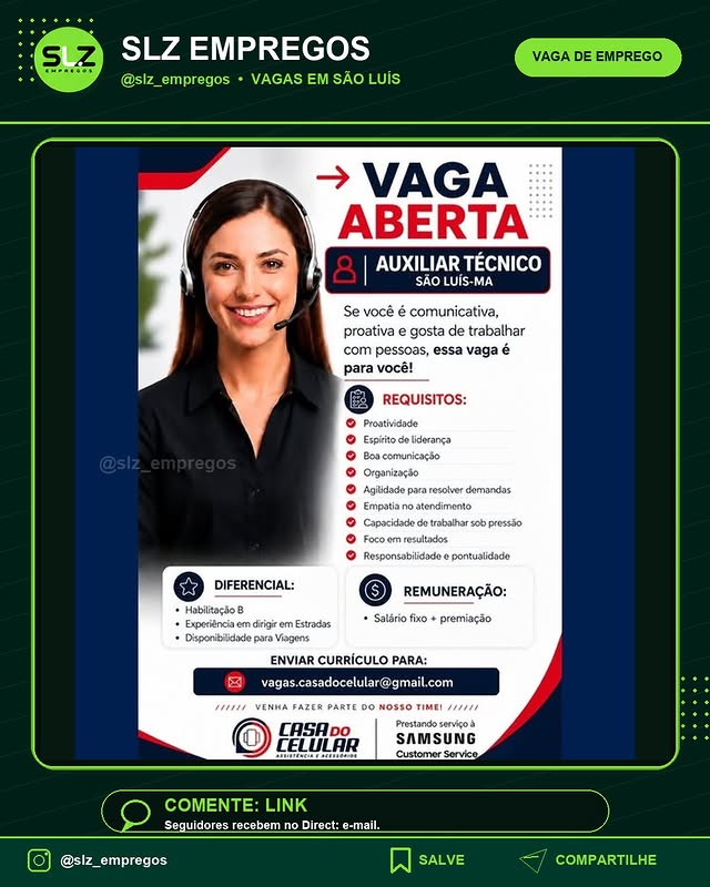 Vaga de Emprego
