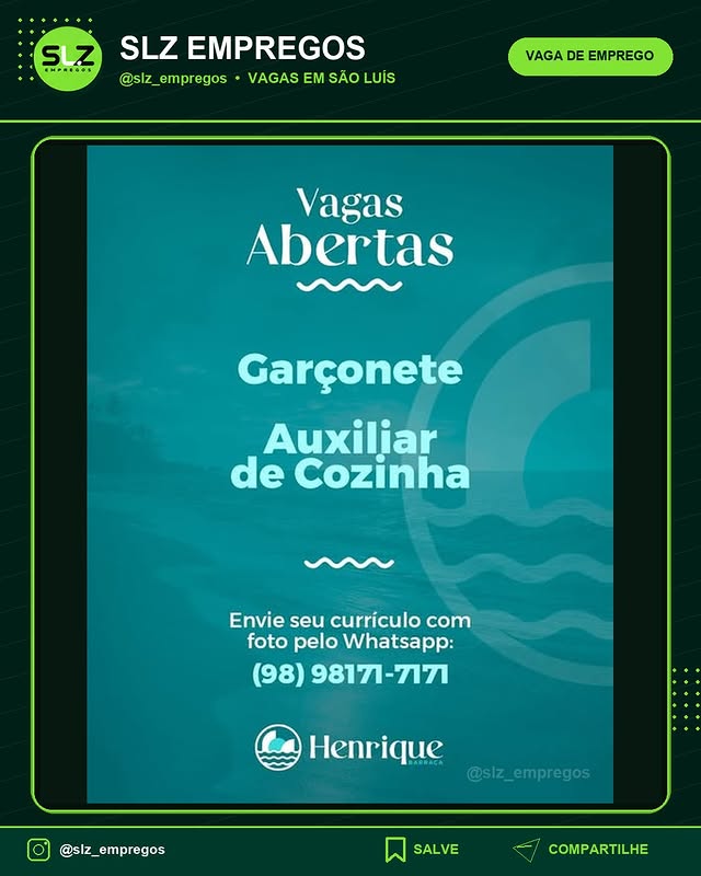 Vaga de Emprego