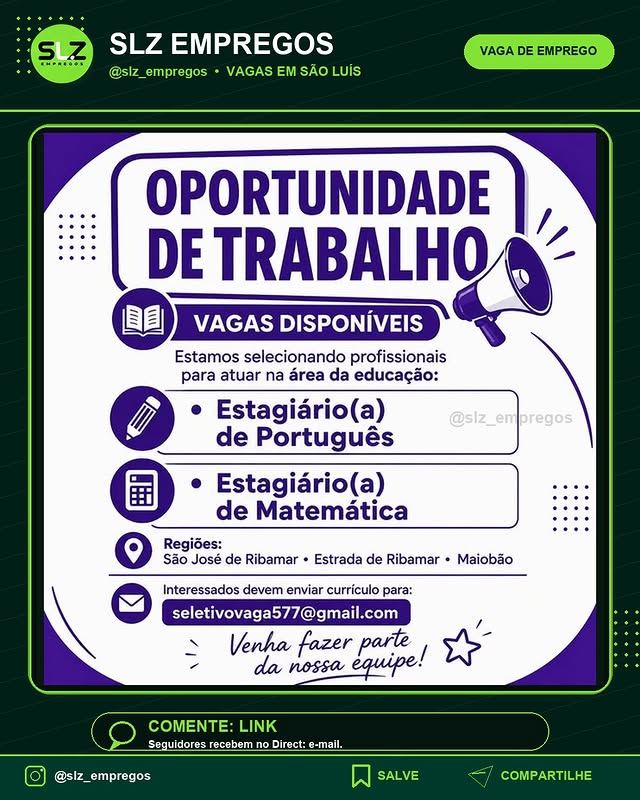 Vaga de Emprego