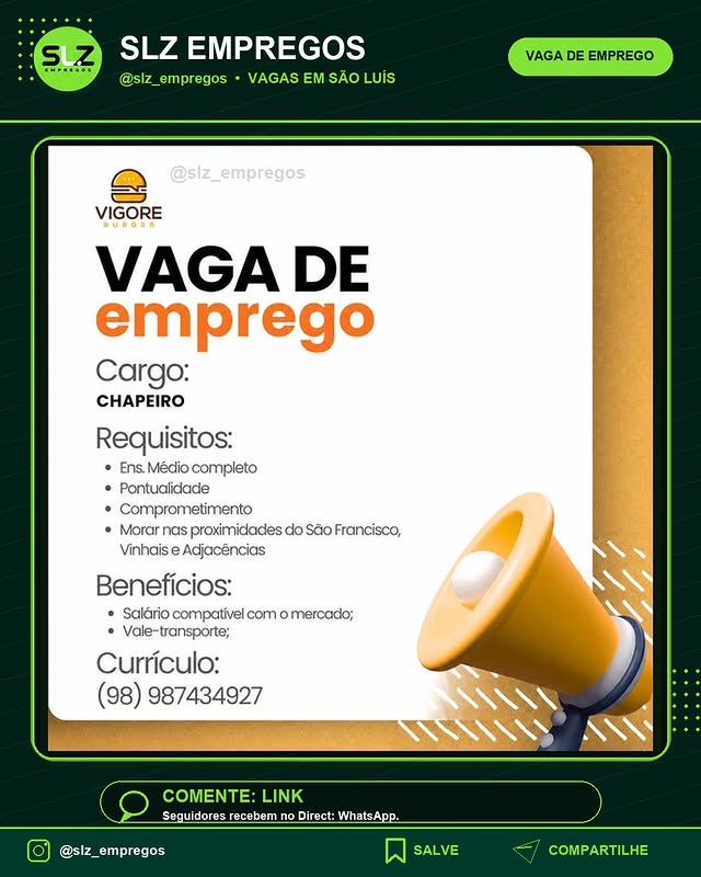 Vaga de Emprego