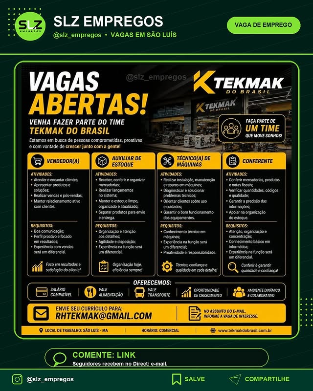 Vaga de Emprego