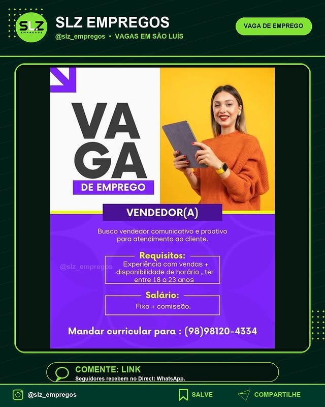 Vaga de Emprego
