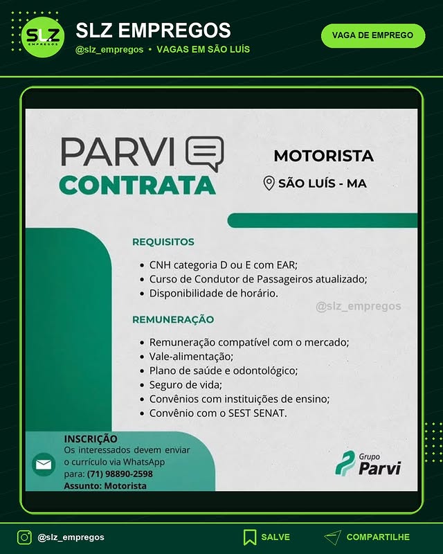 Vaga de Emprego