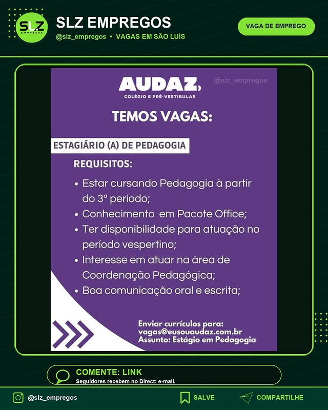 Vaga de Emprego