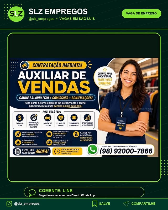 Vaga de Emprego