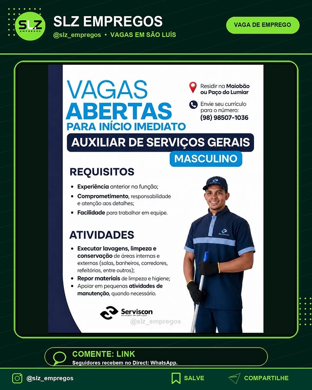 Vaga de Emprego