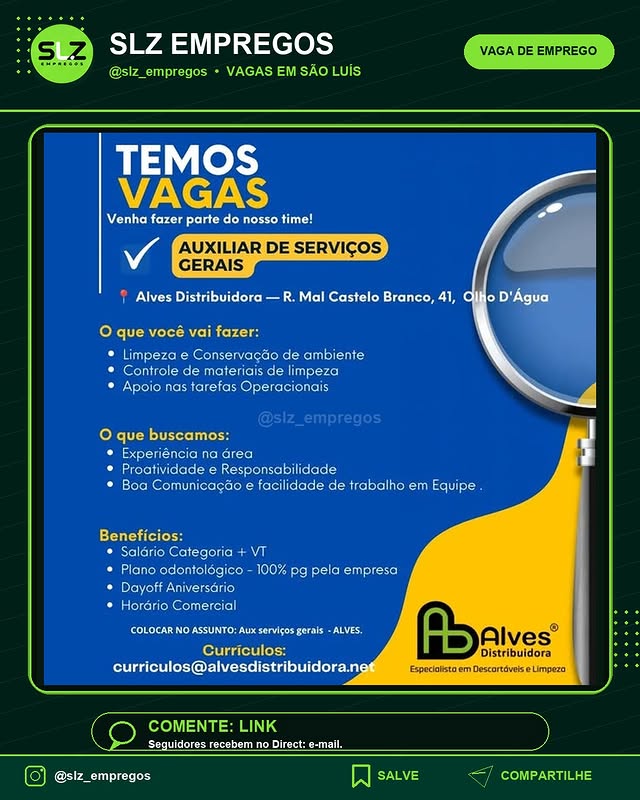 Vaga de Emprego