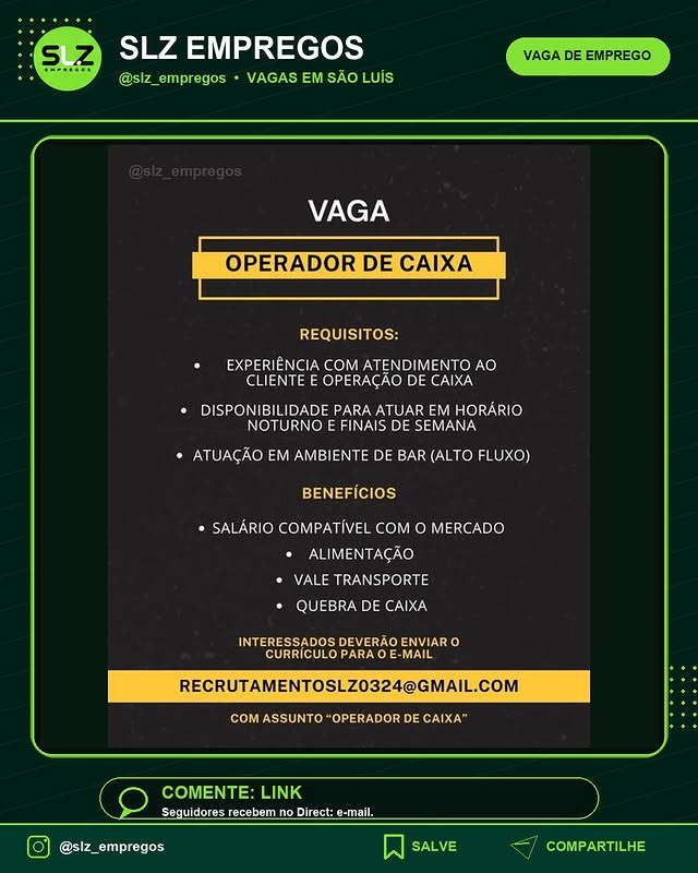 Vaga de Emprego