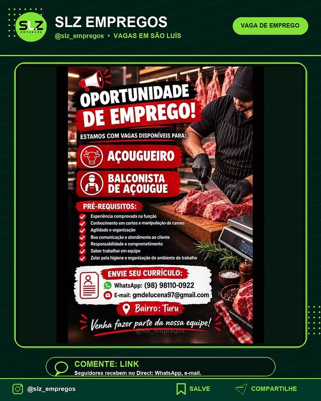 Vaga de Emprego