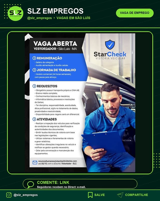 Vaga de Emprego
